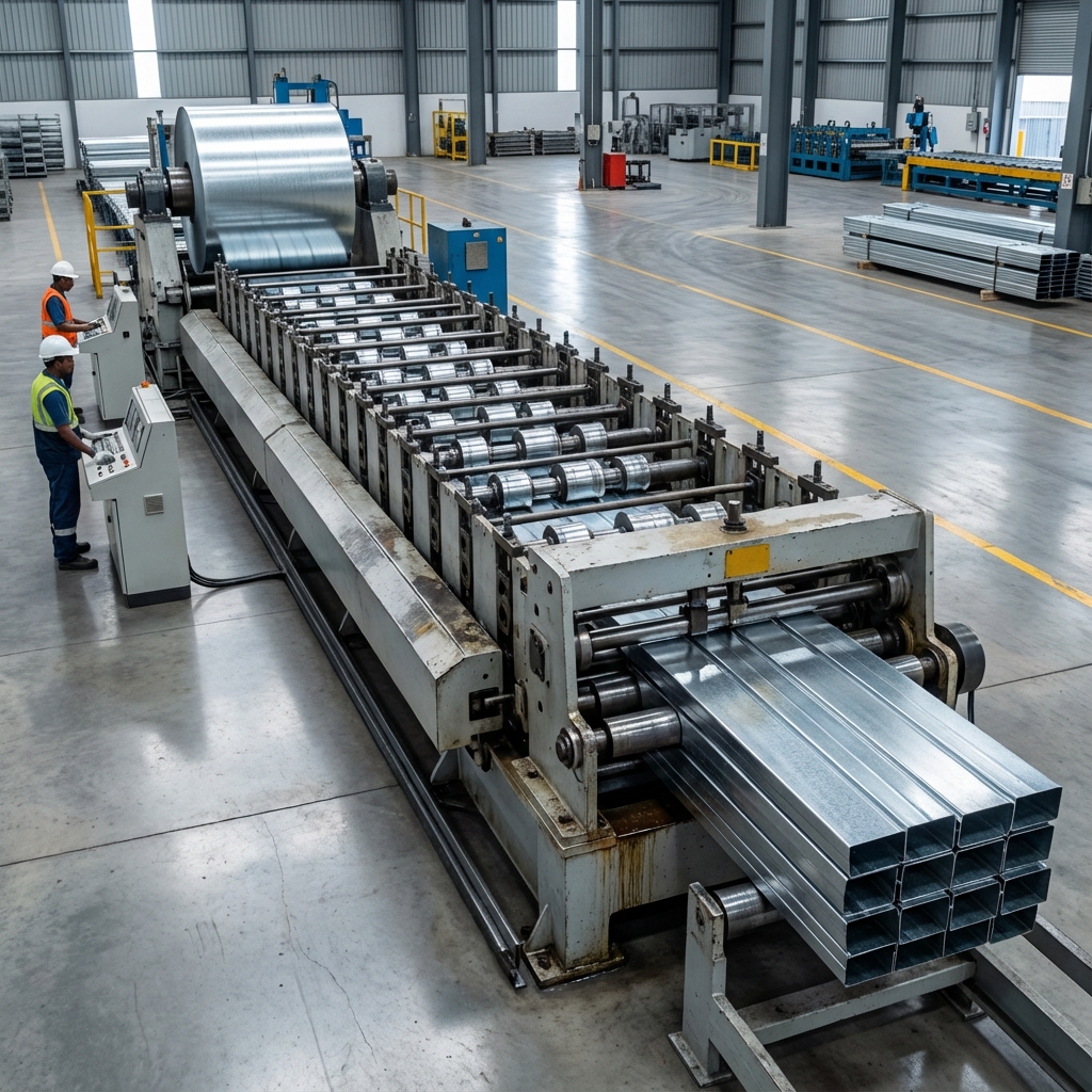 C Purlin Roll Forming